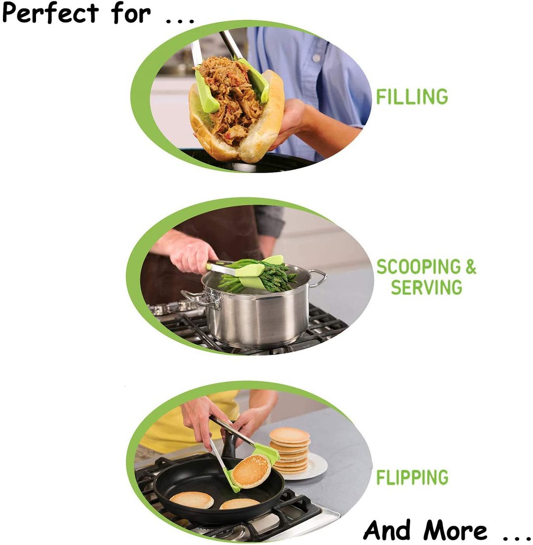 2-in-1 Spatula & Tongs - Grand Kitchen™-Grand Kitchen