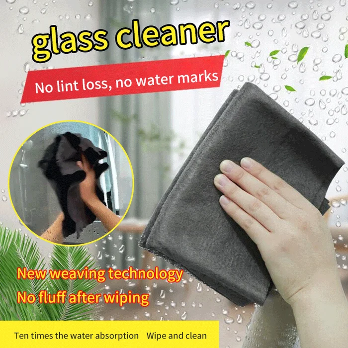 Glass Cleaning Magic Cloth-Grand Kitchen