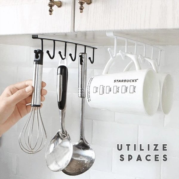 Under-Cabinet Hanger Rack-Grand Kitchen