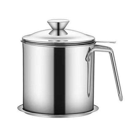 New Stainless Steel Oil Filter Pot-Grand Kitchen