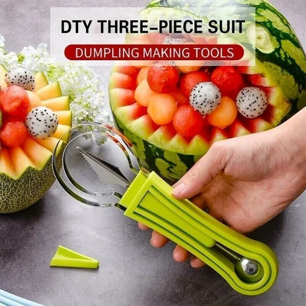 4 in 1 Stainless Steel Fruit Tool Set-Grand Kitchen