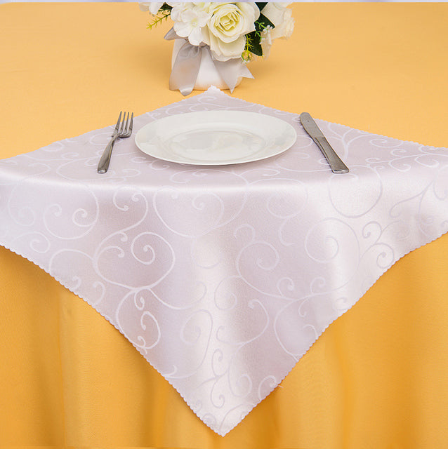 10pcs Polyester Jacquard Table Napkin Dinner Napkins Handkerchiefs-Grand Kitchen