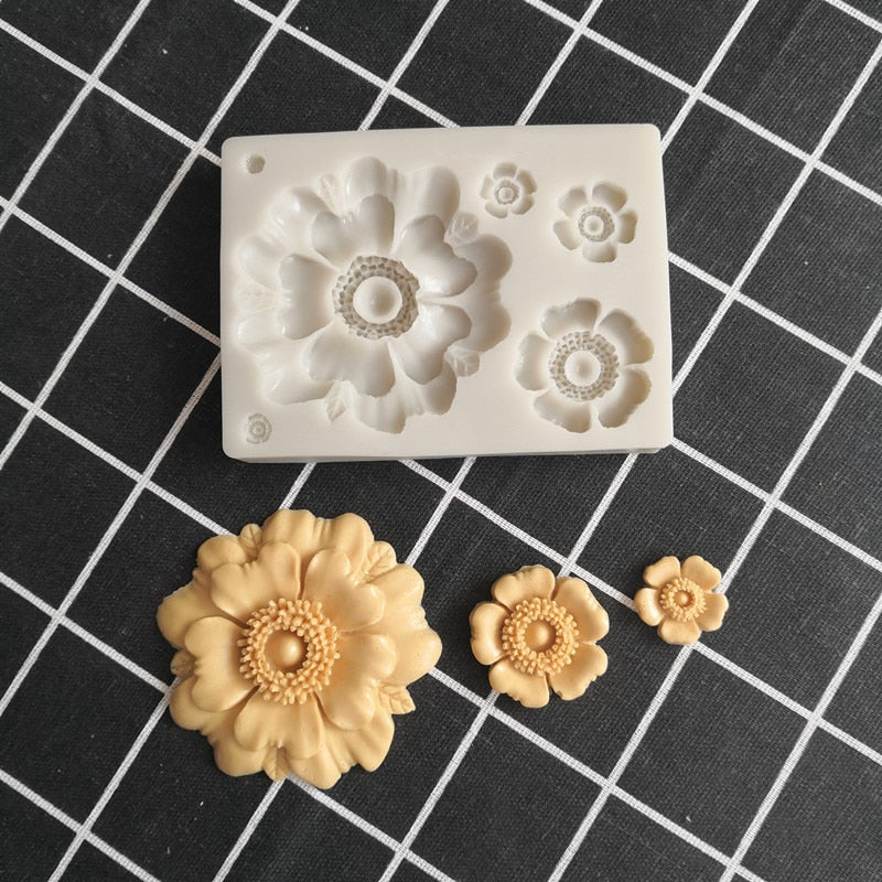 Flower Silicone Mold-Grand Kitchen