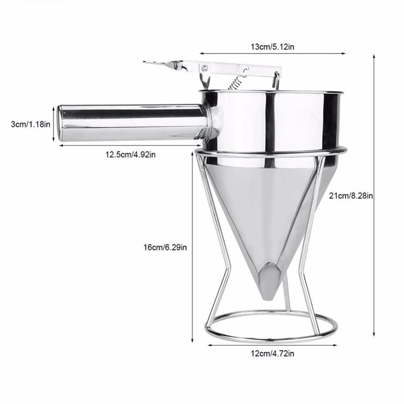 Batter Dispenser Funnel-Grand Kitchen