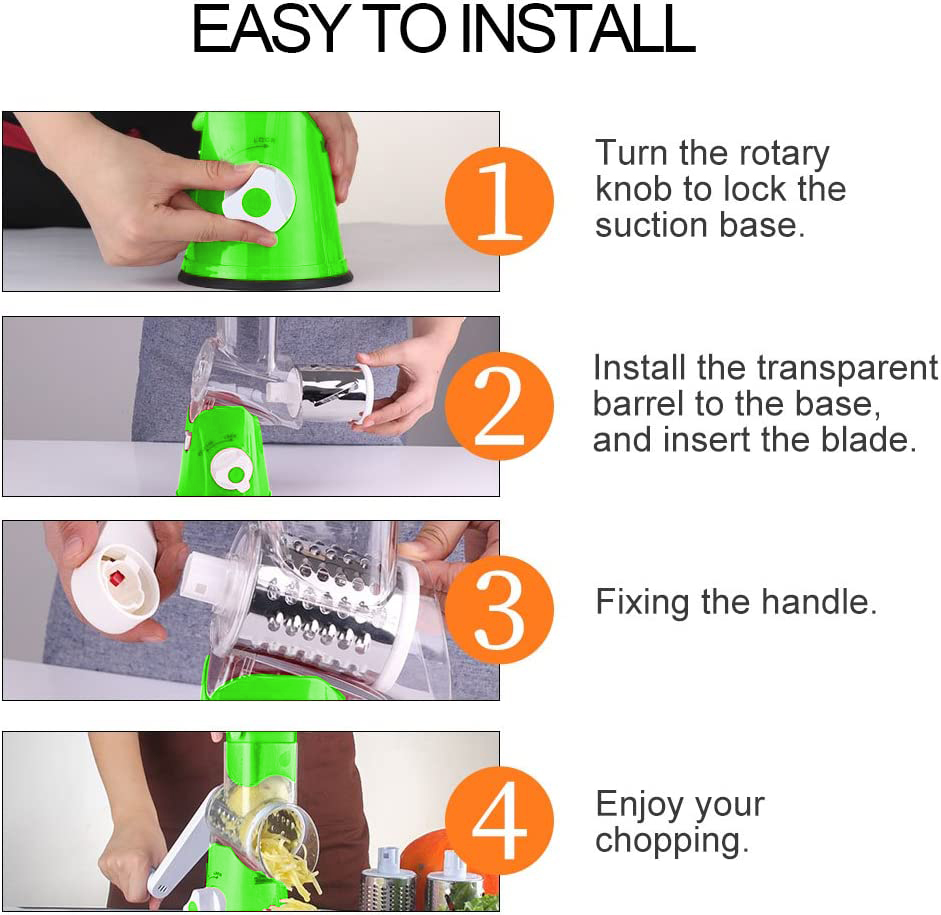 Multifunctional Vegetable Cutter & Cheese Slicer-Grand Kitchen