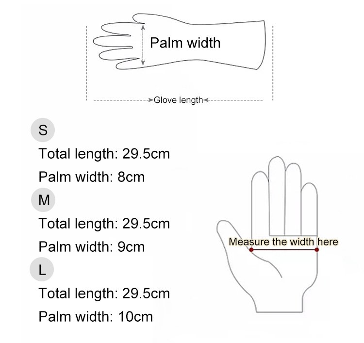 Flip top nitrile housework gloves-Grand Kitchen