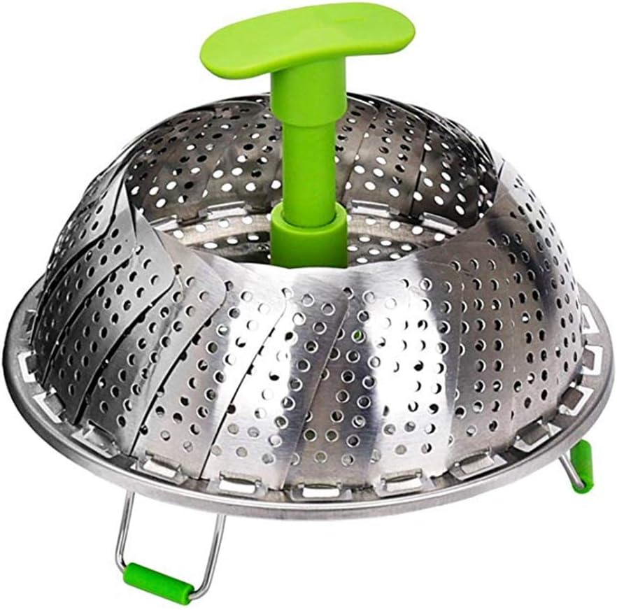 🔥Hot Sale 49% OFF🔥Stainless steel vegetable steamer--folding steamer