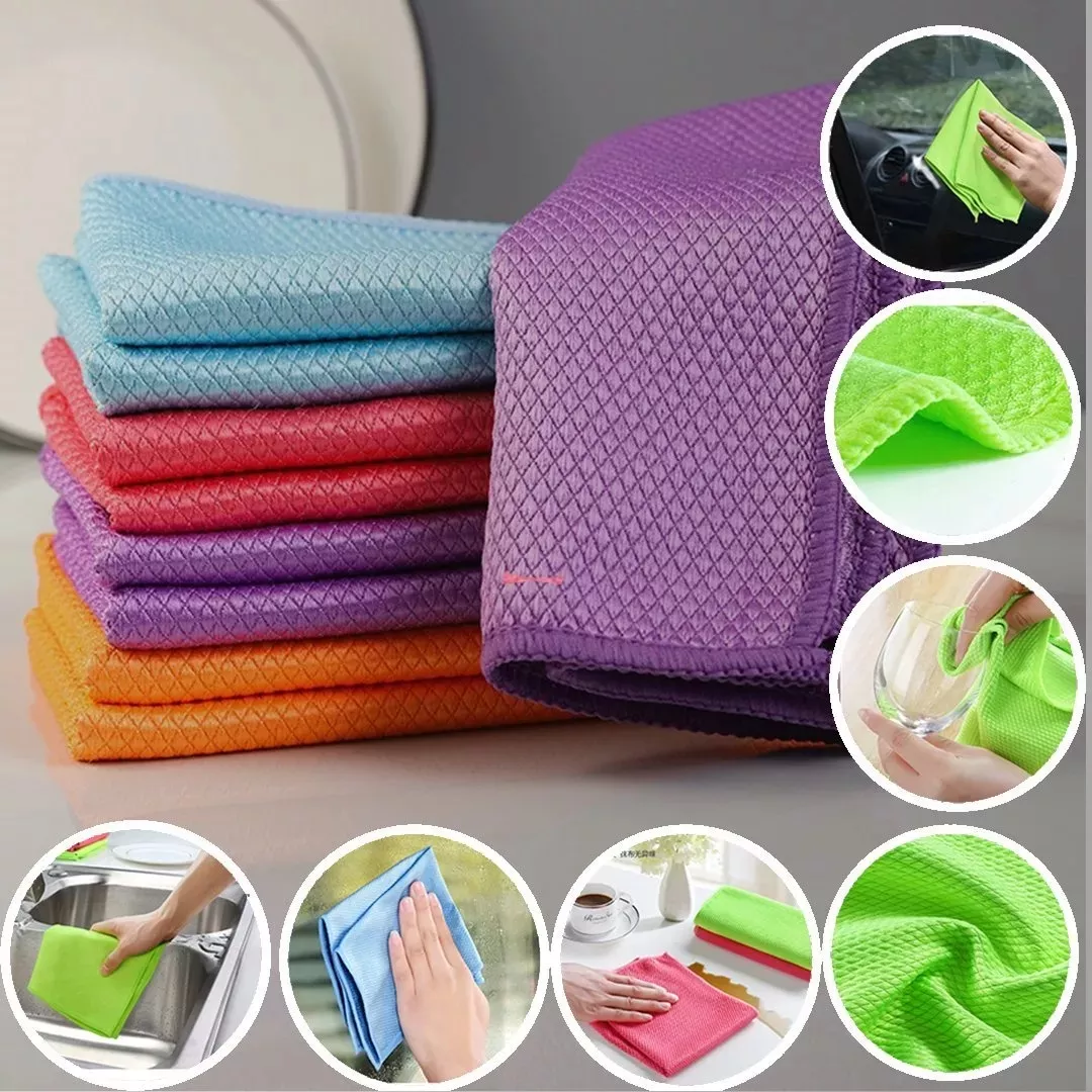 Nano Streak-Free Miracle Cleaning Cloths - Reusable
