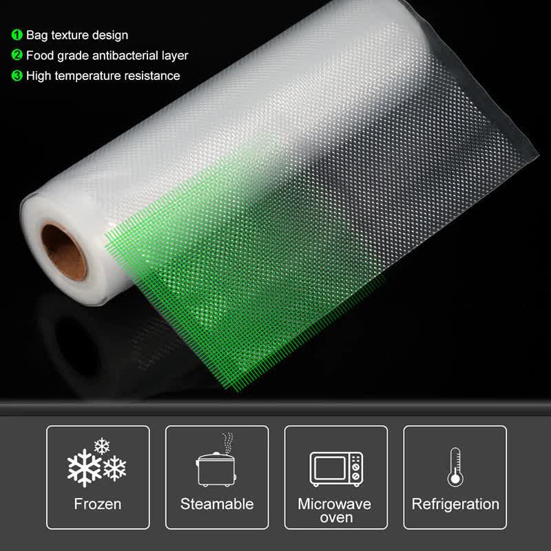 Keep Fresh Textured Vacuum Sealer Rolls-Grand Kitchen