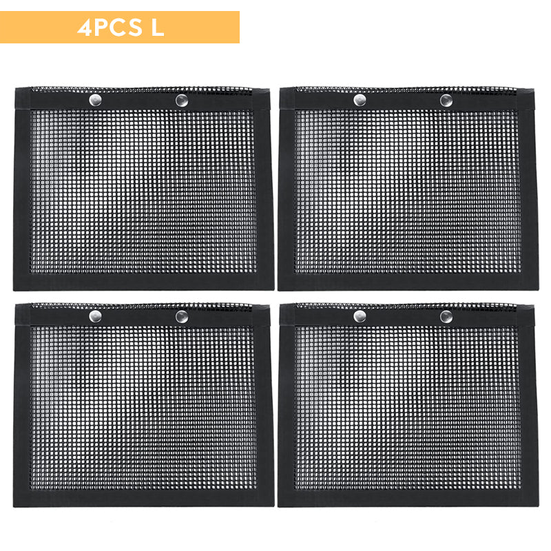  Reusable Non-Stick BBQ Mesh Grilling Bags-Grand Kitchen