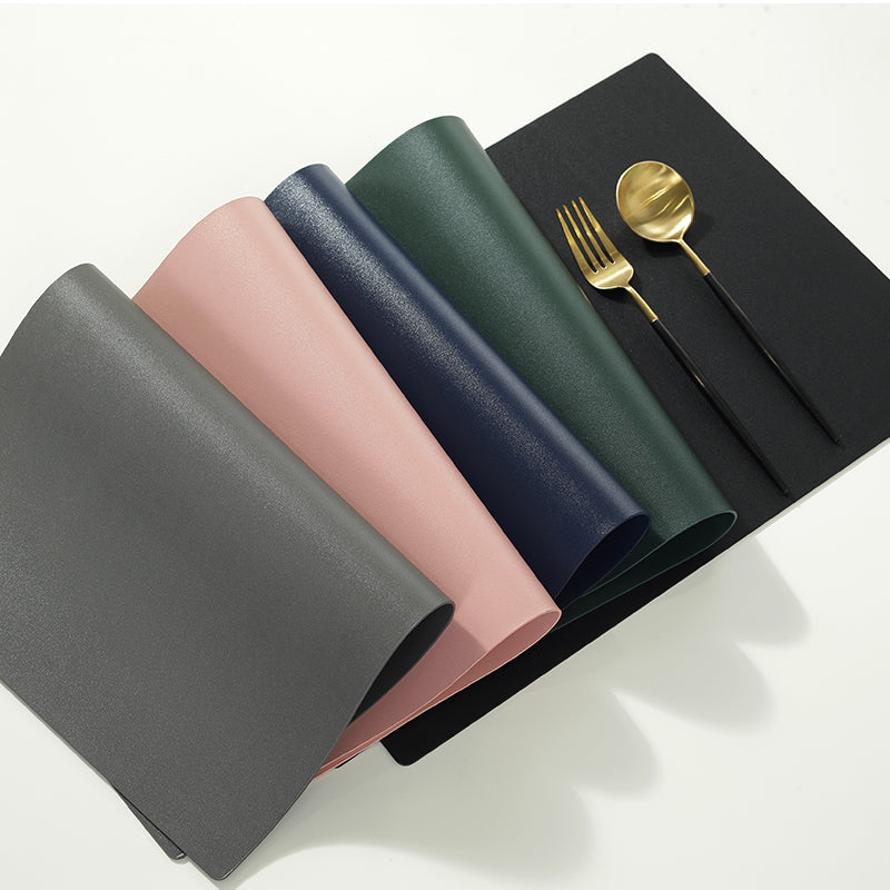 Rectangular Table Mat Placemat Waterproof Greaseproof Pad Kitchen-Grand Kitchen