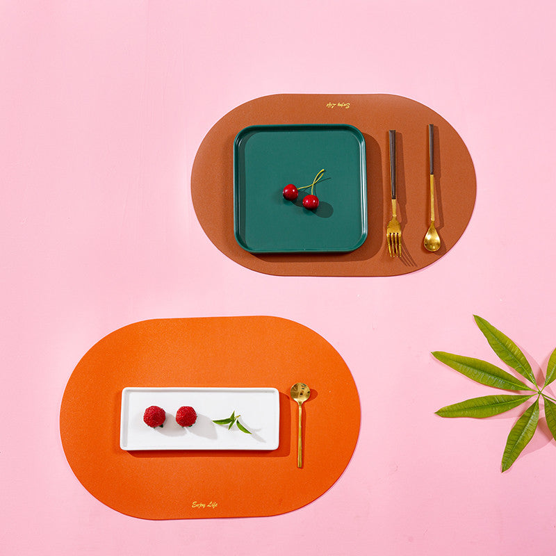 Placemat for Dining Table Waterproof Non-Slip Place Mat Set-Grand Kitchen