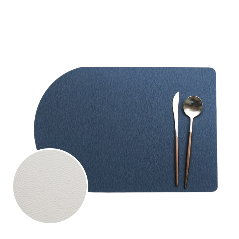 Placemat Washable Set Dual Side Tableware Pad Leather Heat Placemat-Grand Kitchen