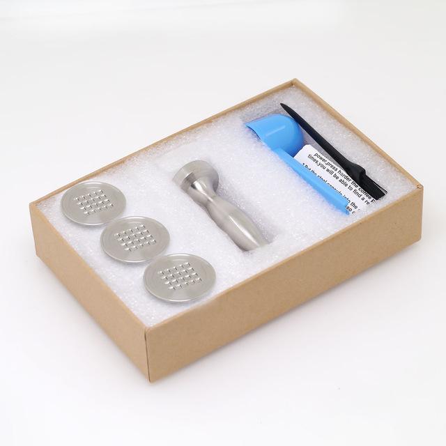 4 Pcs Set Stainless Steel Refillable Coffee Capsule-Grand Kitchen