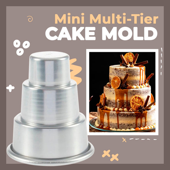 Mini Multi-Tier Cake Mold-Grand Kitchen
