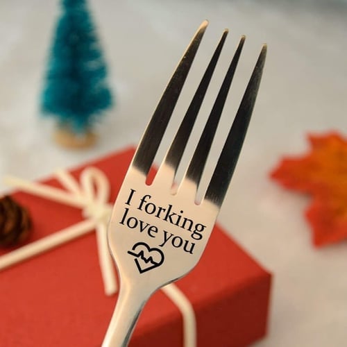 Best Funny Gift - Engraved Fork with gift box-Grand Kitchen
