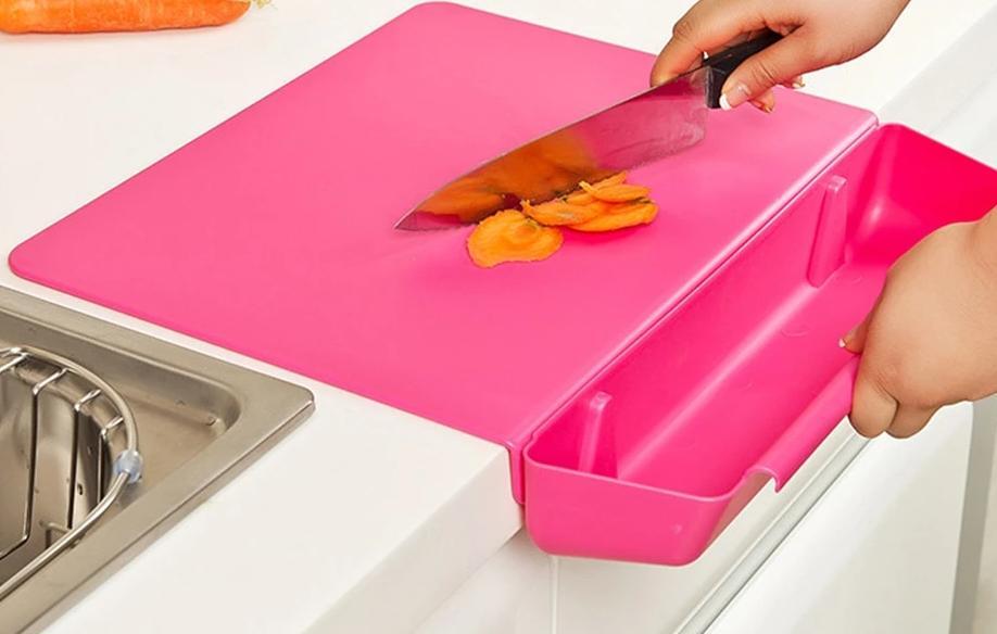 2 in 1 Kitchen Foldable Chopping Board-Grand Kitchen
