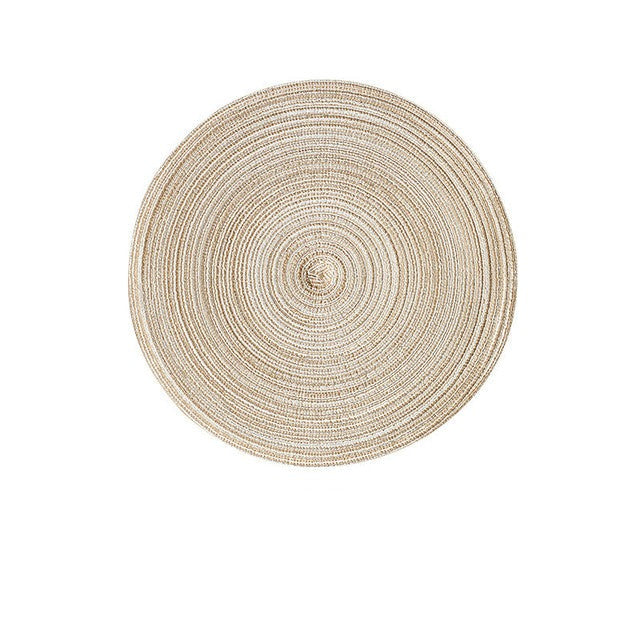 Table Mats Coasters Hot Pad Round Stand for Mugs Insulated Placemats-Grand Kitchen