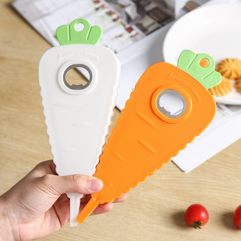 Carrot Multifunctional 4 in 1 Bottle Opener-Grand Kitchen