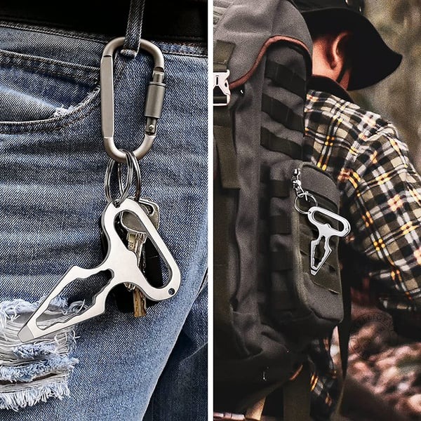 (🔥FACTORY OUTLET-50% OFF) Outdoor Multifunctional Keychain-Grand Kitchen