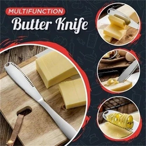 3 In 1 Food Grade Stainless Steel Butter Spreader-Grand Kitchen
