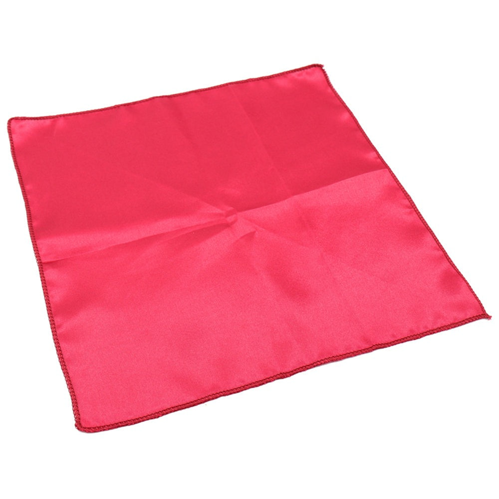 50Pcs Table Napkin Cloth Square Satin Fabric Pocket Handkerchief-Grand Kitchen