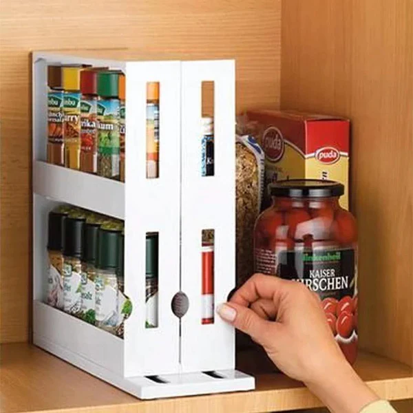 Multifunctional Rotating Spice Rack-Grand Kitchen