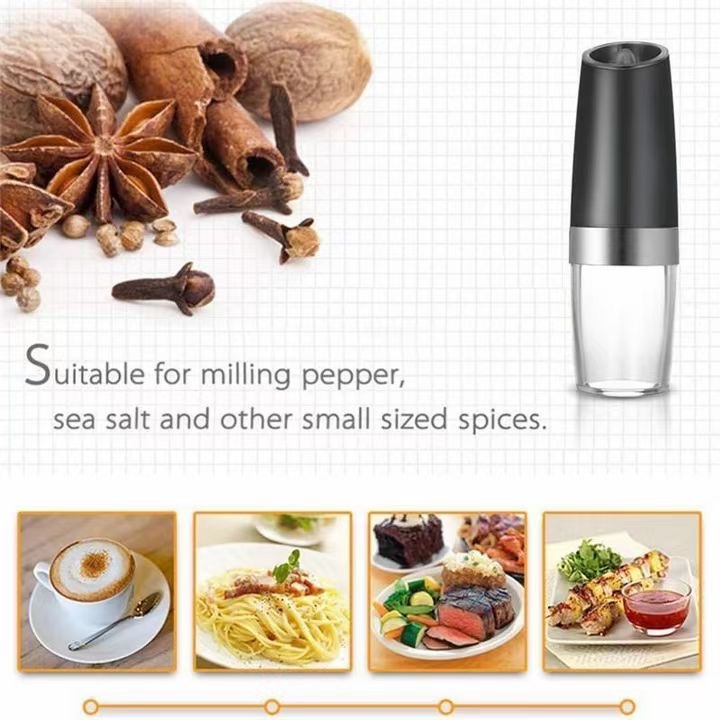 🥗Automatic Electric Gravity Induction Salt/Pepper Grinder-Grand Kitchen