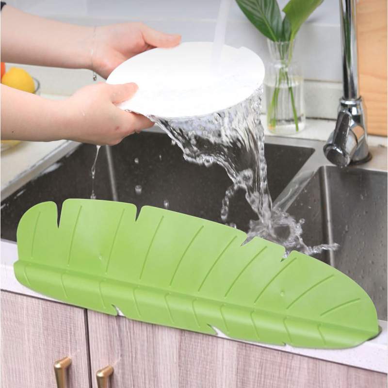 🌿Banana Leaf Kitchen Sink Guard
