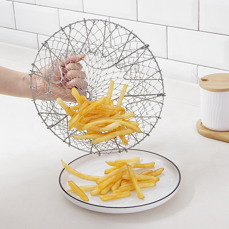 Foldable Frying Net-Grand Kitchen