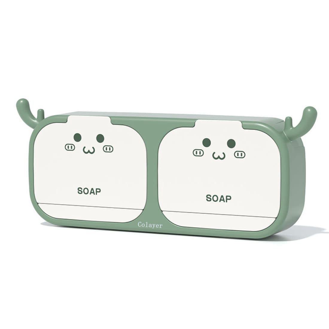 Flip-Top Cartoon Antler Soap Holder-Grand Kitchen