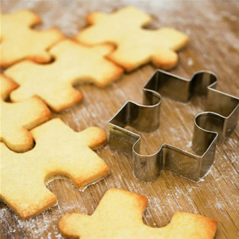 3D Puzzle Shape Cookie Cutter-Grand Kitchen
