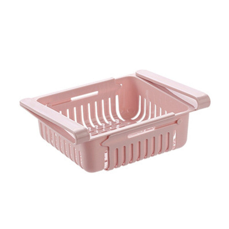 Retractable Refrigerator Storage Basket-Grand Kitchen