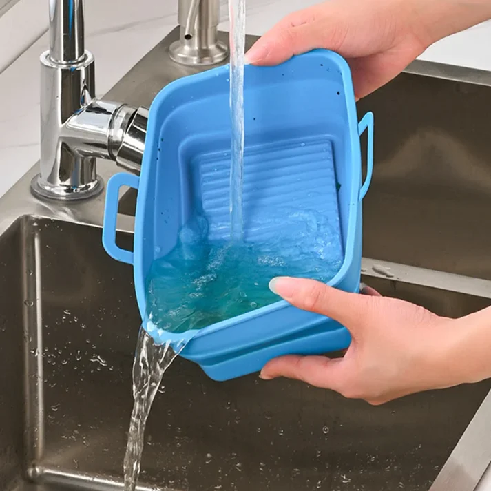 Foldable Air Fryer Silicone Baking Tray-Grand Kitchen