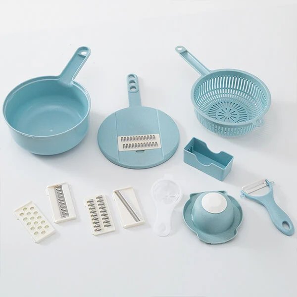 12Pcs/Sets Multi-Function Vegetable Slicer-Grand Kitchen