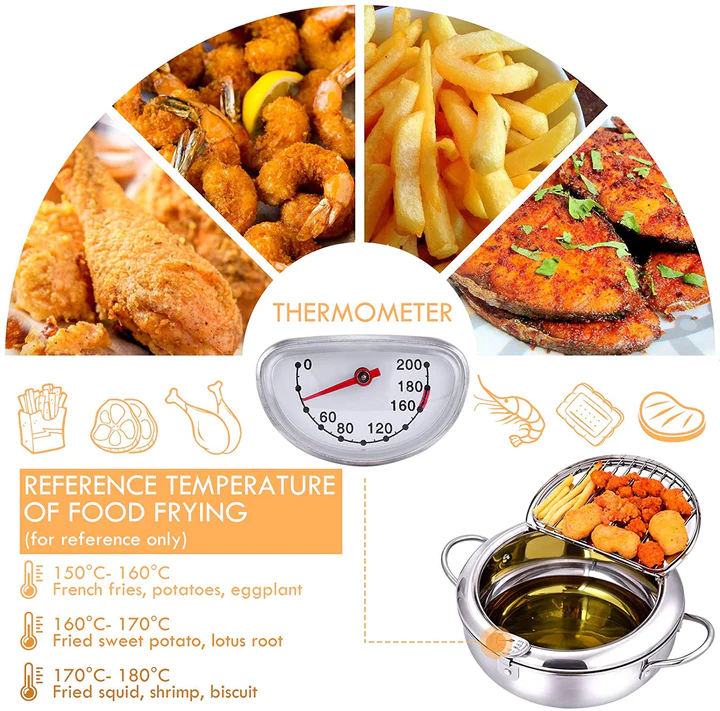  Temperature Control Fryer(🥳HOT SAVE-50% OFF)-Grand Kitchen