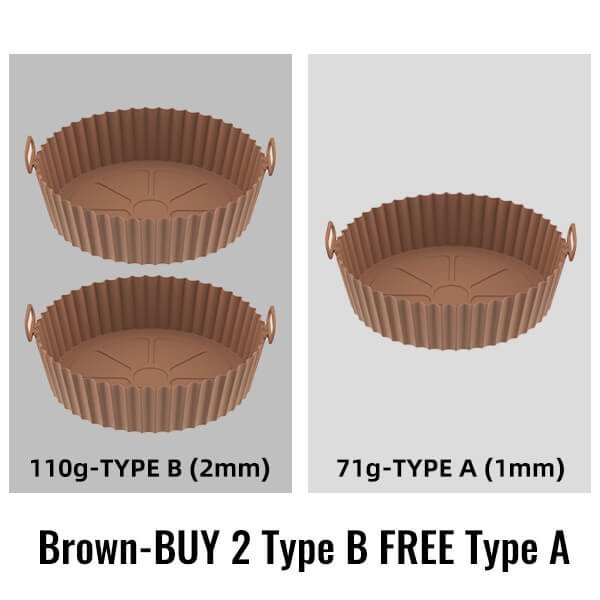 2022 New promation Air Fryer Silicone Baking Tray（100% Edible Silicone）-Grand Kitchen