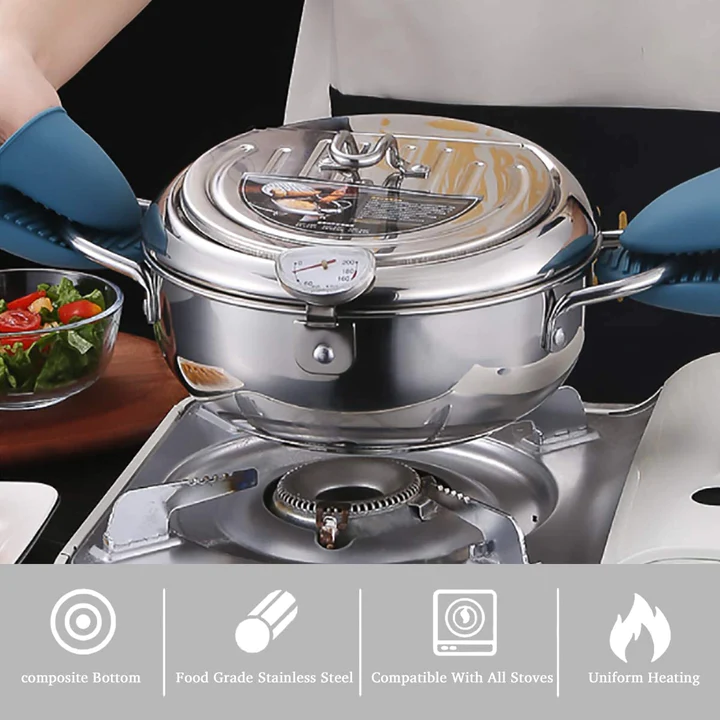  Temperature Control Fryer(🥳HOT SAVE-50% OFF)-Grand Kitchen