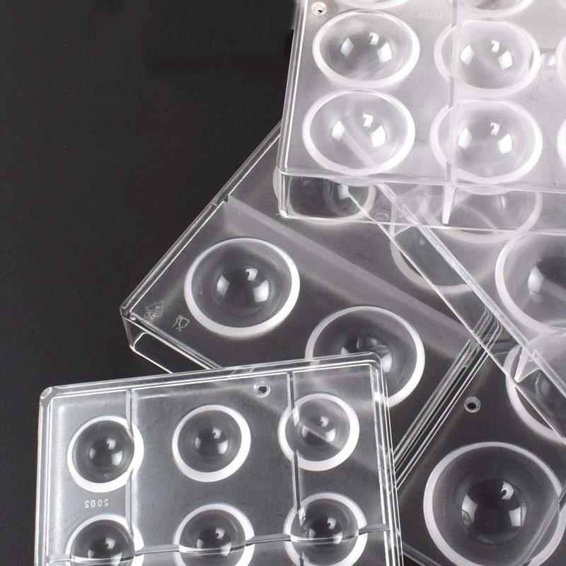 3D Compartment Custom Polycarbonate Chocolate Mold-Grand Kitchen