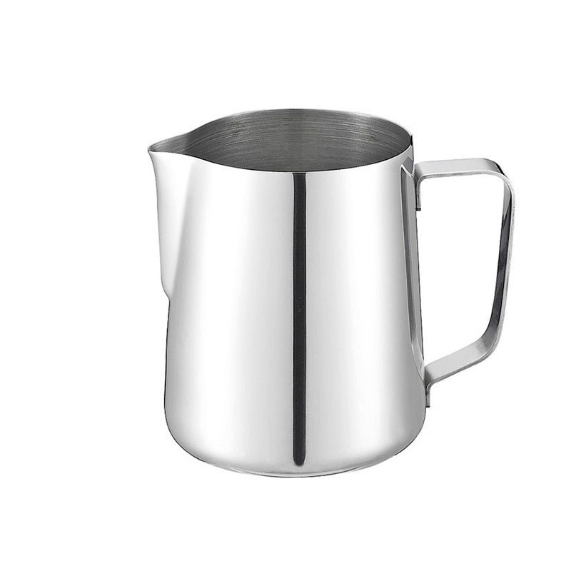 Stainless Steel Pull Flower Coffee Cup Cappuccino Cream Milk Foam Mug-Grand Kitchen