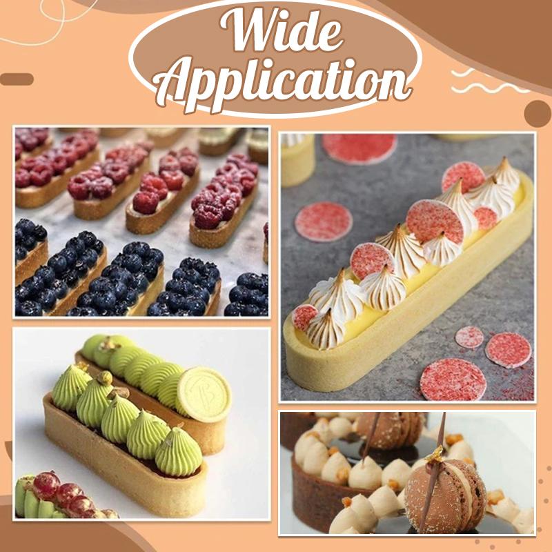 Oval Tart Ring Pastry Mold-Grand Kitchen