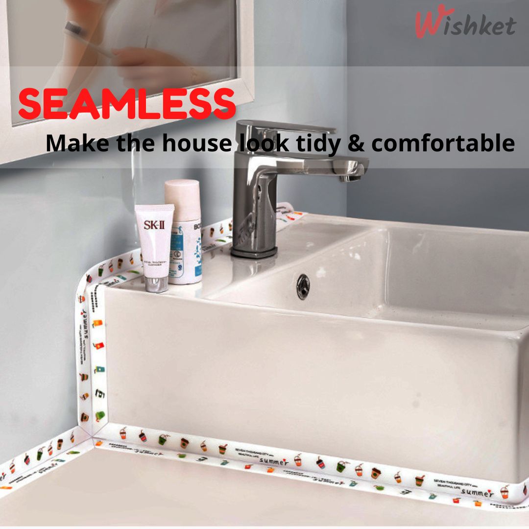 Professional Self-Adhesive Caulk Strip for Bathroom And Kitchen-Grand Kitchen