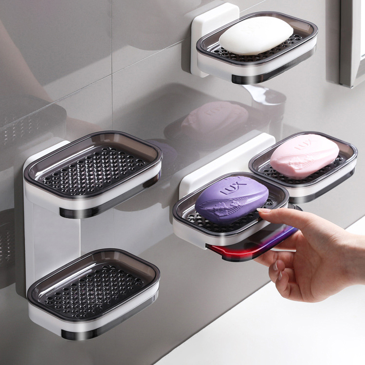 Double Soap Dish with Draining Tray-Grand Kitchen