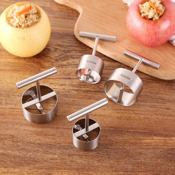 Stainless Steel Multifunction Apple Pear Core Separator Kitchen Tool🔥-Grand Kitchen