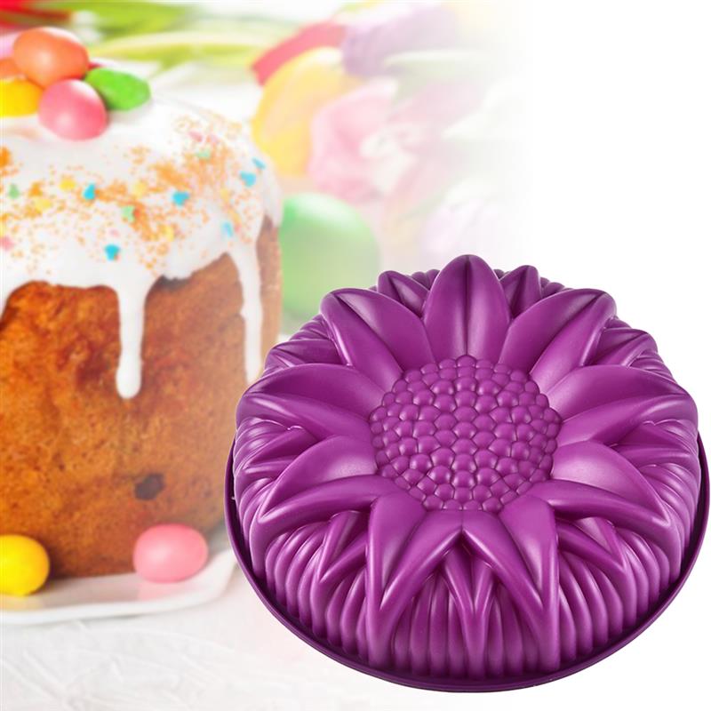 3D Sunflower Silicone Cake Mold-Grand Kitchen