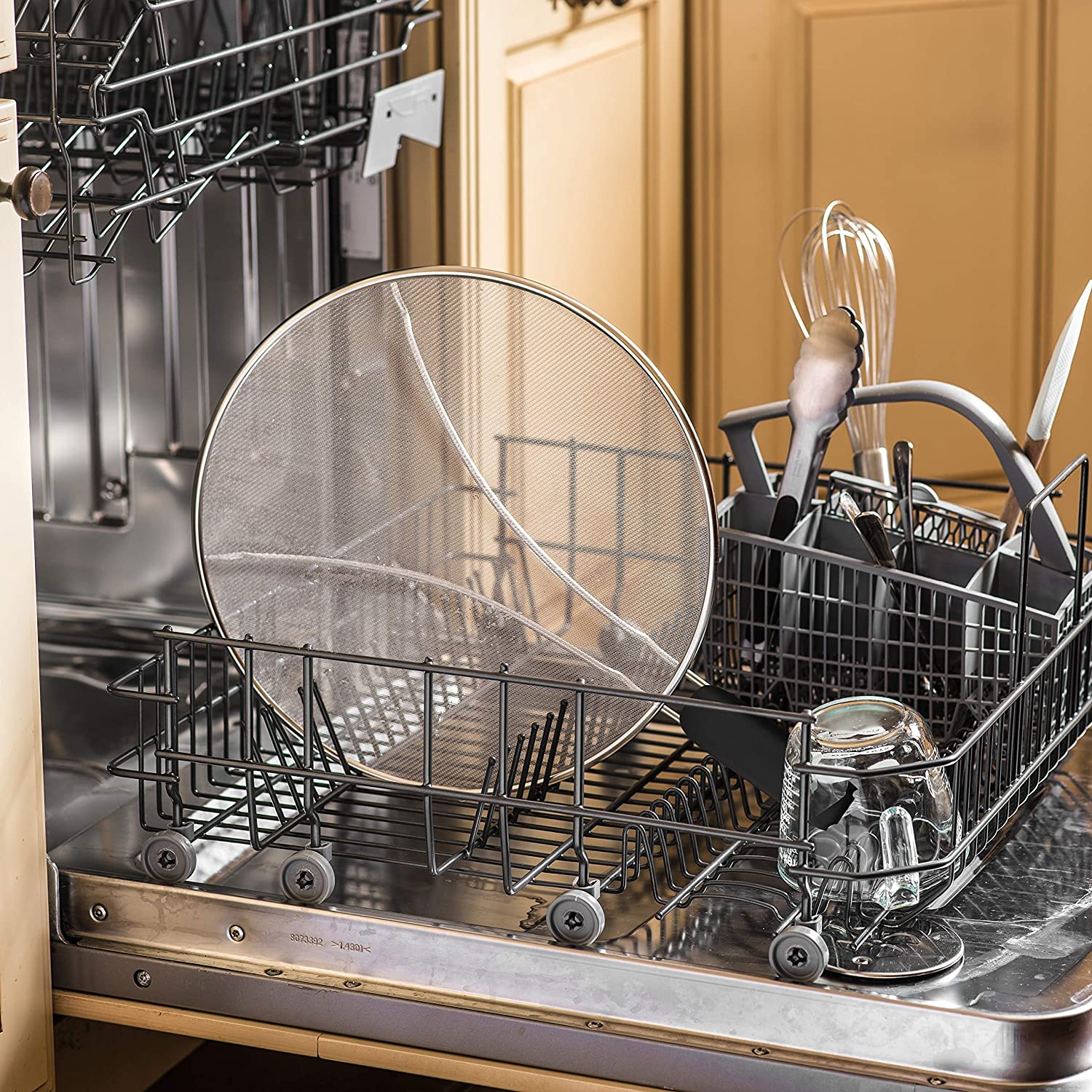 Fine Mesh Heavy Duty Splatter Guard-Grand Kitchen