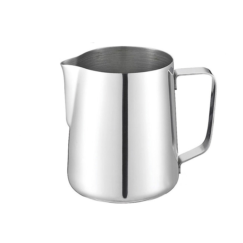 Stainless Steel Pull Flower Coffee Cup Cappuccino Cream Milk Foam Mug-Grand Kitchen