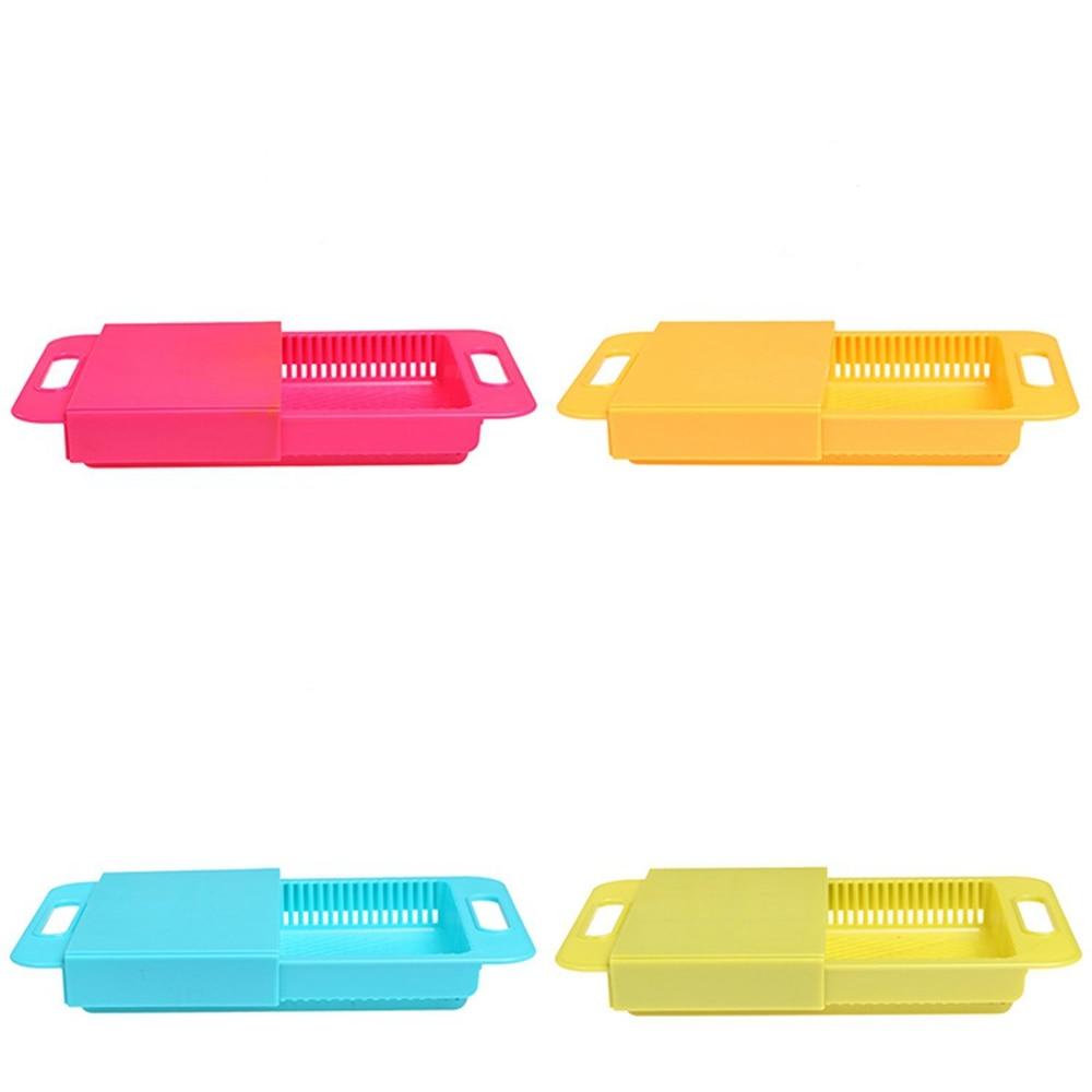 Retractable Cutting Board and Drain Basket-Grand Kitchen