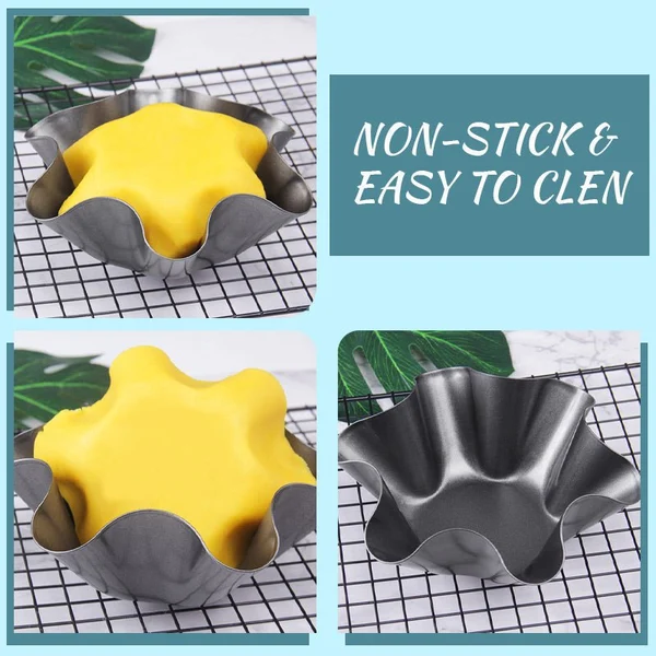 Petal Shape Carbon Steel Baking Bowl-Grand Kitchen