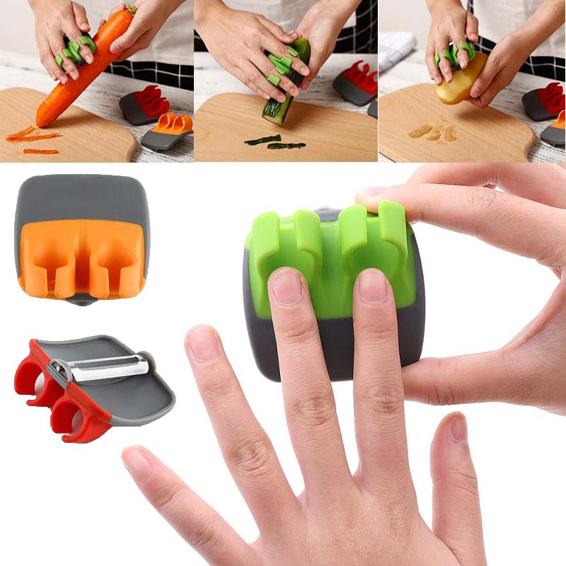 Two Finger Shaved Fruit Peeler-Grand Kitchen